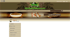 Desktop Screenshot of myweedseeds.com